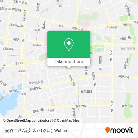 光谷二路/流芳园路(路口) map