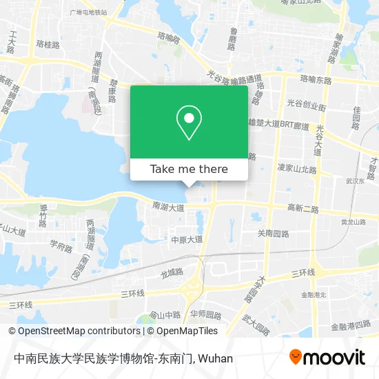 中南民族大学民族学博物馆-东南门 map