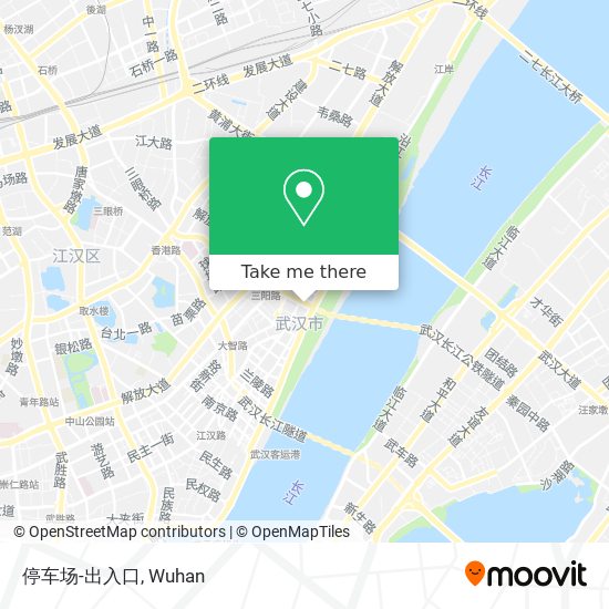 停车场-出入口 map