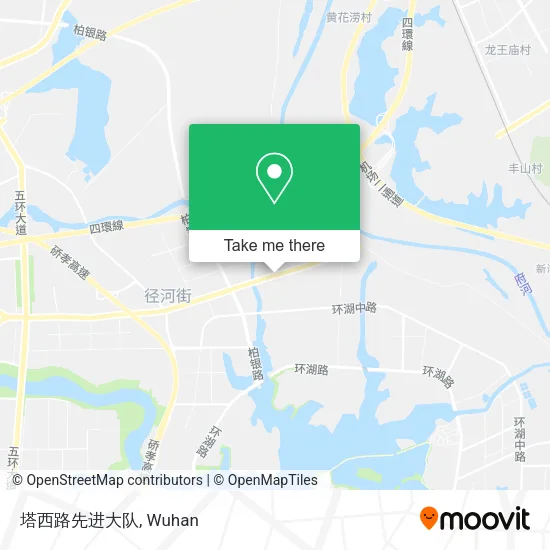 塔西路先进大队 map