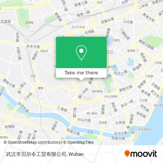 武汉市贝尔令工贸有限公司 map