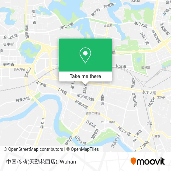 中国移动(天勤花园店) map