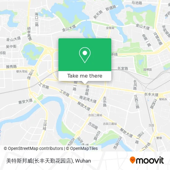 美特斯邦威(长丰天勤花园店) map