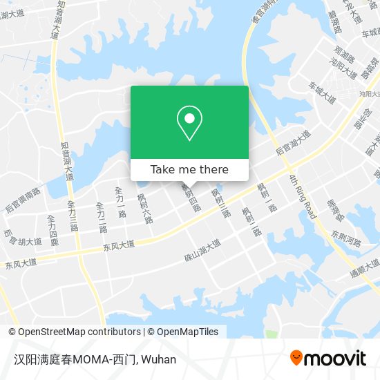 汉阳满庭春MOMA-西门 map