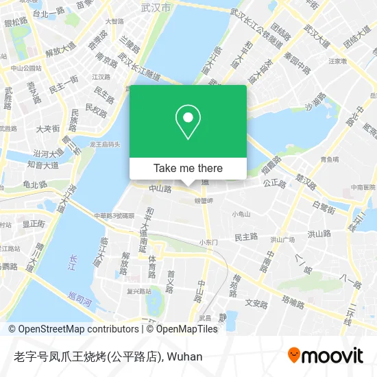 老字号凤爪王烧烤(公平路店) map