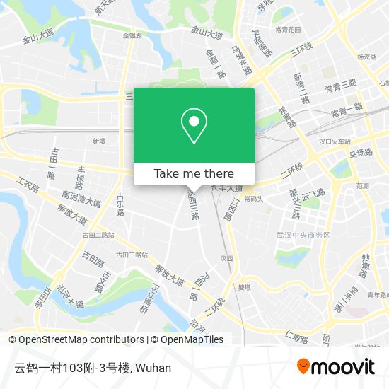 云鹤一村103附-3号楼 map