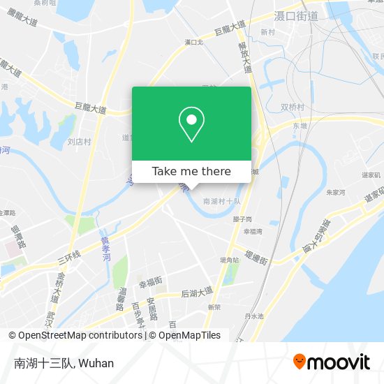 南湖十三队 map