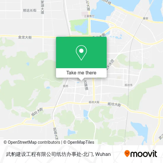 武豹建设工程有限公司纸坊办事处-北门 map