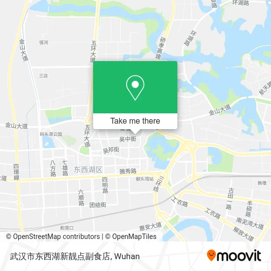 武汉市东西湖新靓点副食店 map