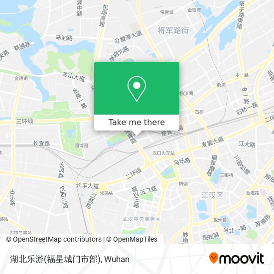 湖北乐游(福星城门市部) map