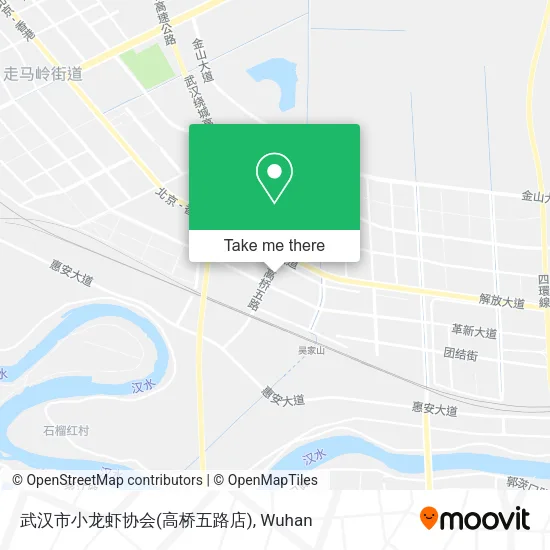 武汉市小龙虾协会(高桥五路店) map