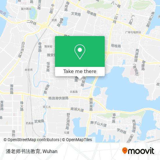 潘老师书法教育 map