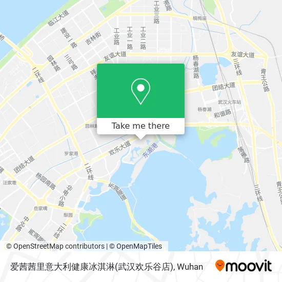 爱茜茜里意大利健康冰淇淋(武汉欢乐谷店) map