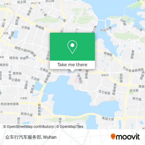 众车行汽车服务部 map