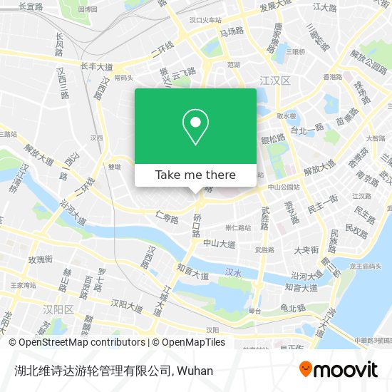 湖北维诗达游轮管理有限公司 map