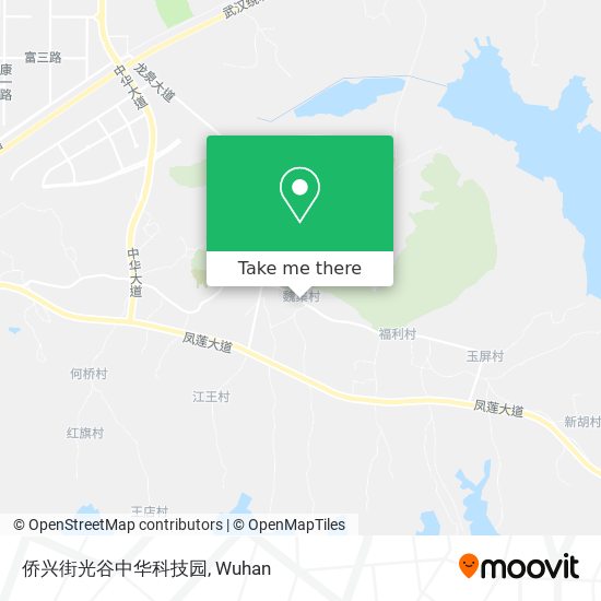 侨兴街光谷中华科技园 map