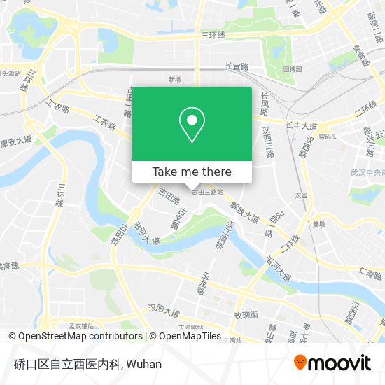 硚口区自立西医内科 map