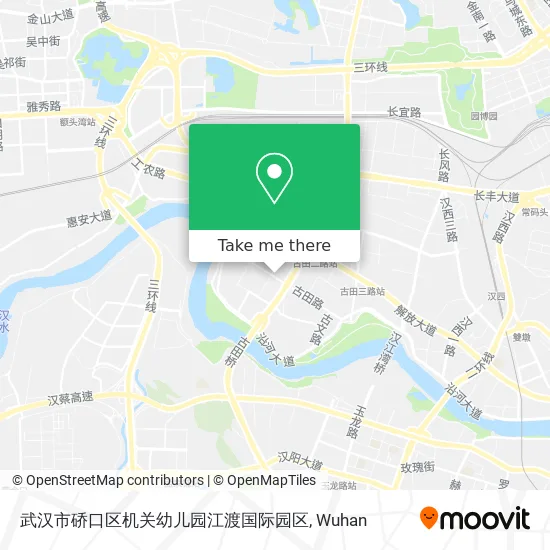 武汉市硚口区机关幼儿园江渡国际园区 map