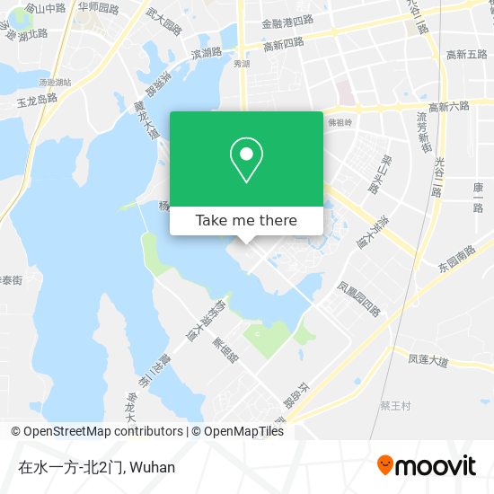 在水一方-北2门 map