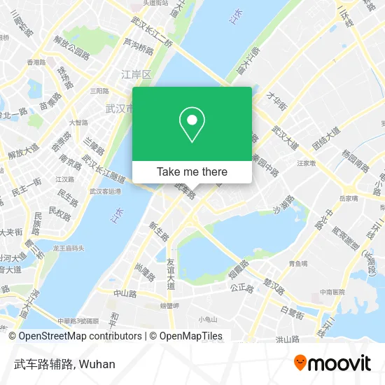 武车路辅路 map