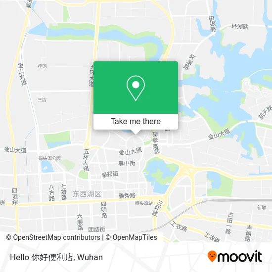 Hello 你好便利店 map