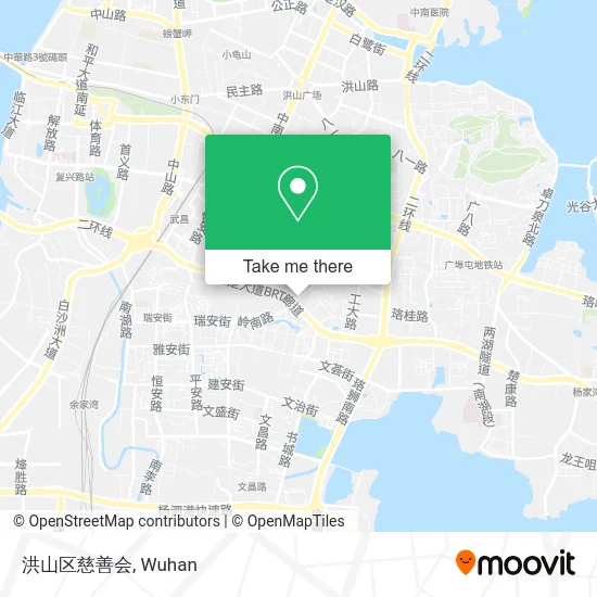 洪山区慈善会 map