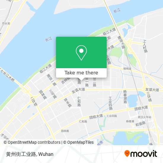 黄州街工业路 map