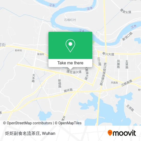 炬炬副食名流茶庄 map