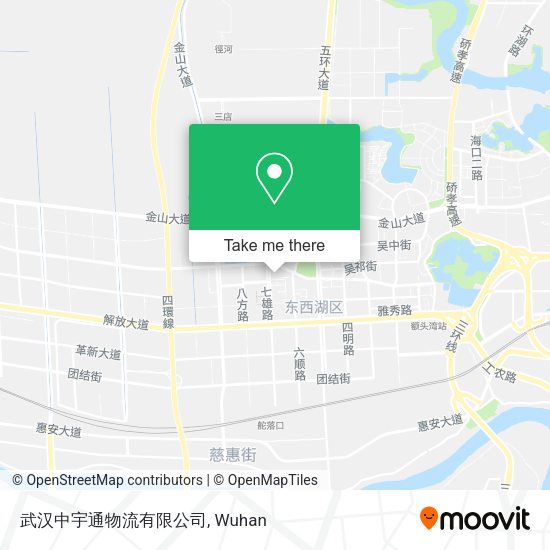 武汉中宇通物流有限公司 map