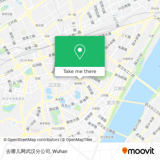 去哪儿网武汉分公司 map
