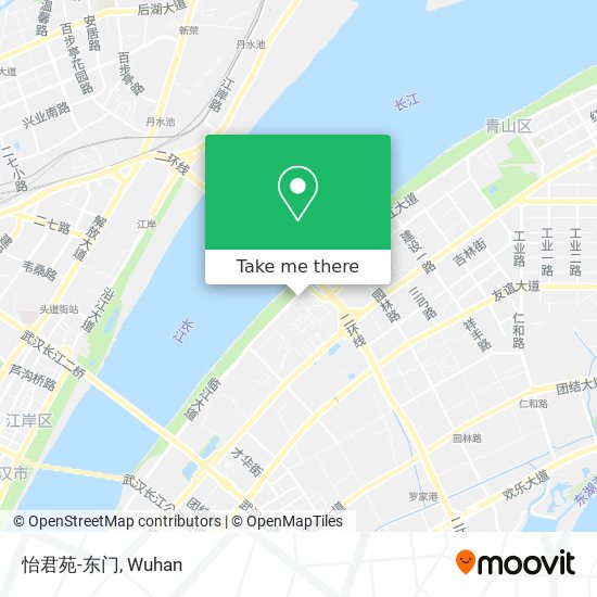 怡君苑-东门 map
