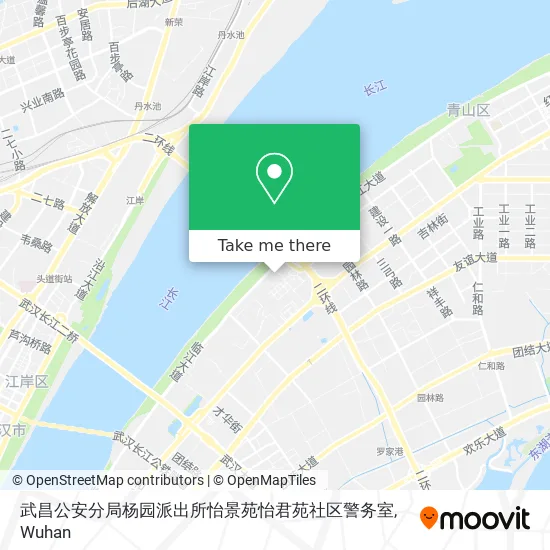 武昌公安分局杨园派出所怡景苑怡君苑社区警务室 map