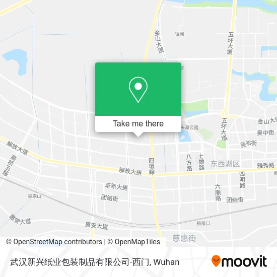 武汉新兴纸业包装制品有限公司-西门 map