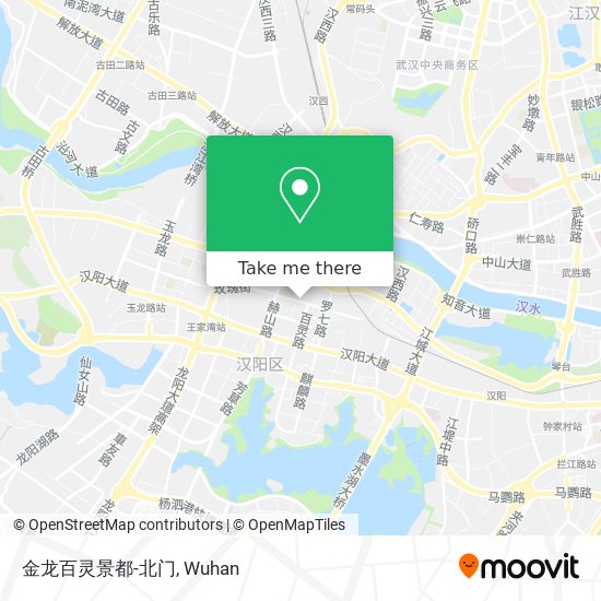 金龙百灵景都-北门 map