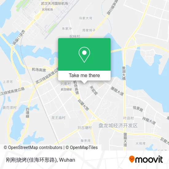 刚刚烧烤(佳海环形路) map