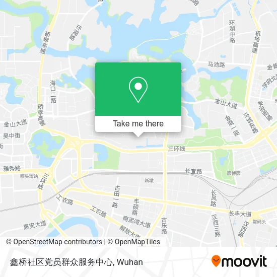 鑫桥社区党员群众服务中心 map