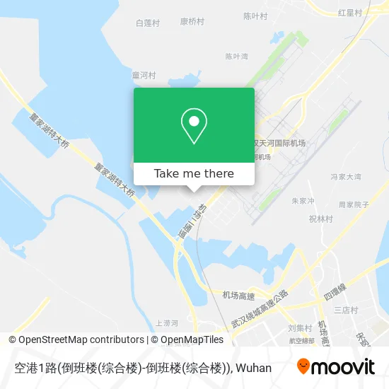 空港1路(倒班楼(综合楼)-倒班楼(综合楼)) map
