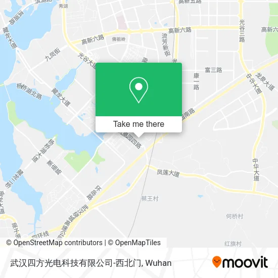 武汉四方光电科技有限公司-西北门 map
