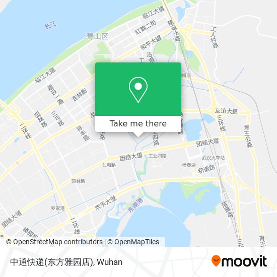 中通快递(东方雅园店) map
