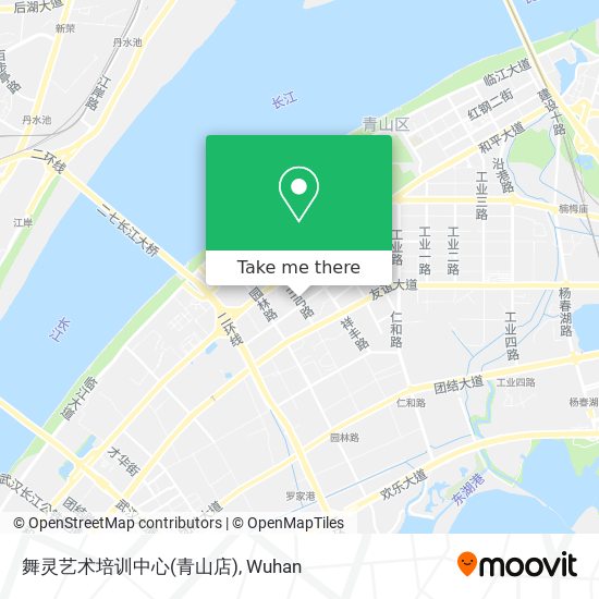 舞灵艺术培训中心(青山店) map