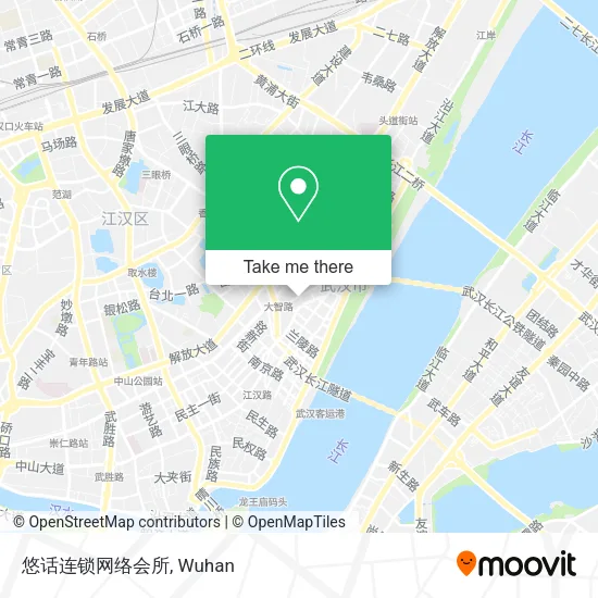 悠话连锁网络会所 map
