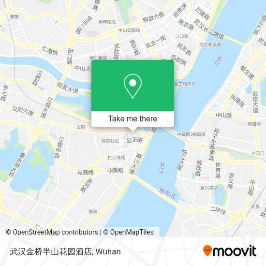 武汉金桥半山花园酒店 map
