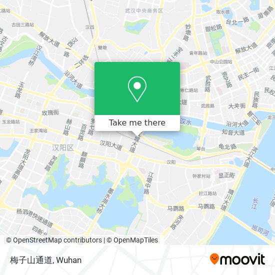 梅子山通道 map