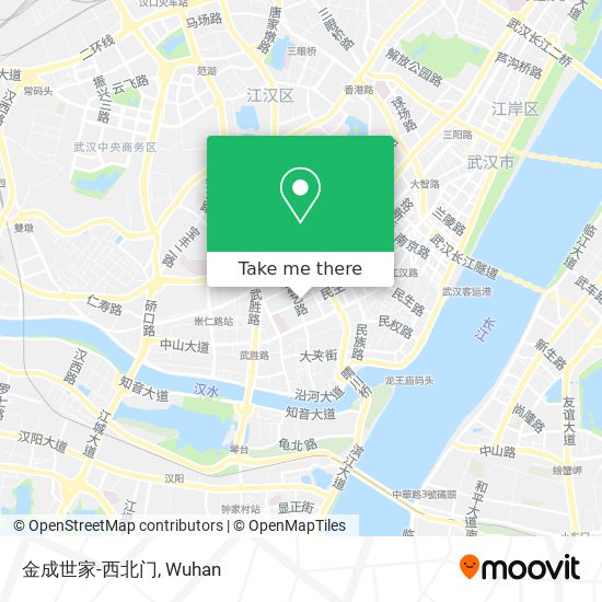 金成世家-西北门 map