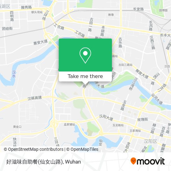 好滋味自助餐(仙女山路) map