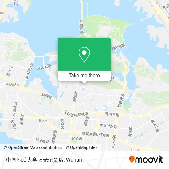 中国地质大学阳光杂货店 map