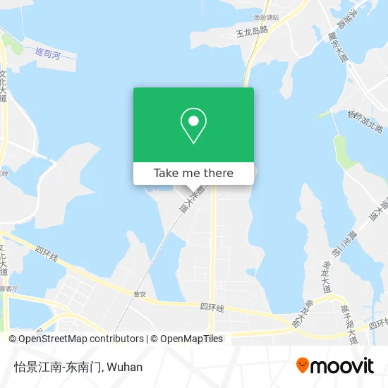 怡景江南-东南门 map