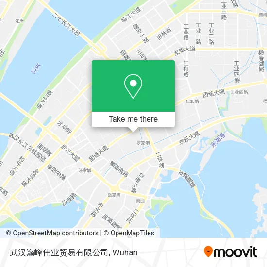 武汉巅峰伟业贸易有限公司 map