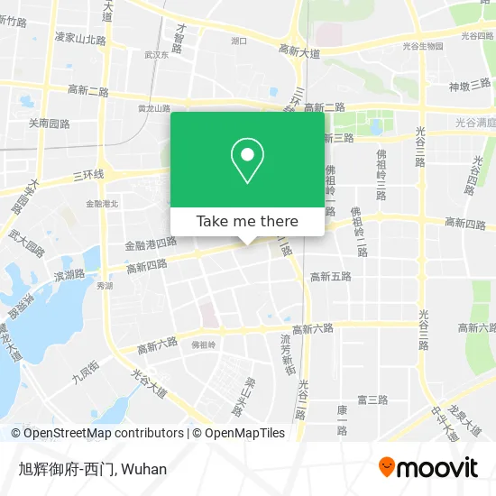 旭辉御府-西门 map