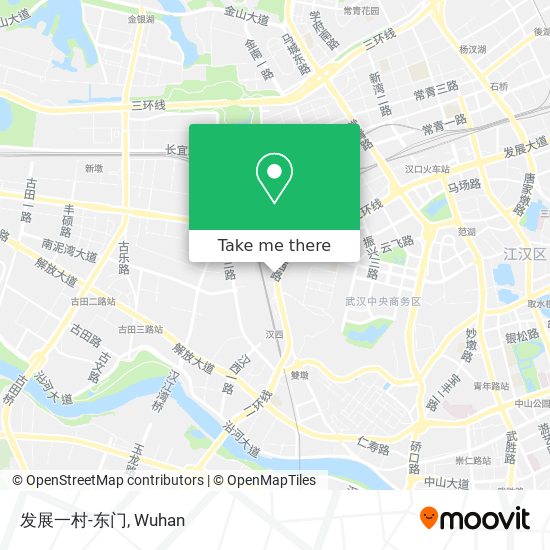 发展一村-东门 map